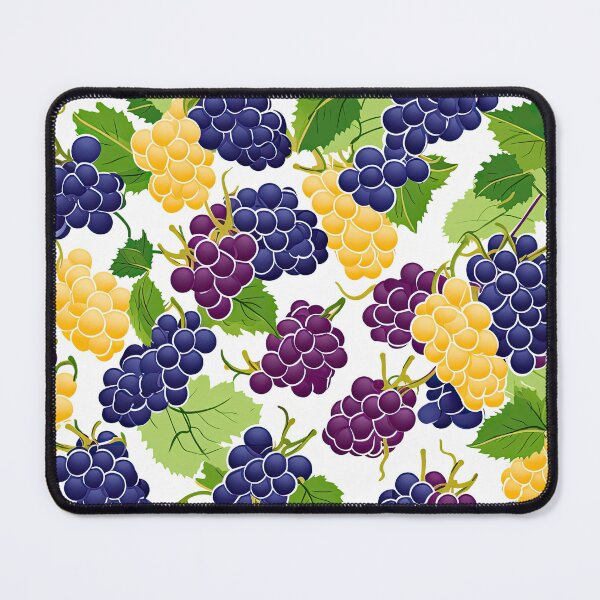 Item preview, Colorful Collection Of Grapes Fruit Pattern designed and sold by Wonder Of Light.