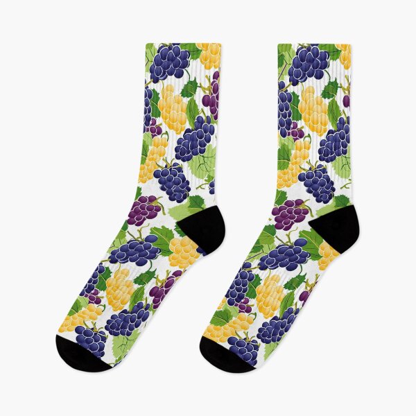 Item preview, Colorful Collection Of Grapes Fruit Pattern designed and sold by Wonder Of Light.
