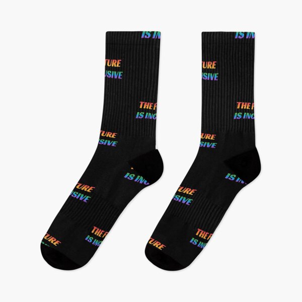 Item preview, The Future Is Inclusive LGBT Pride Rainbow designed and sold by Inspirationmotivation.