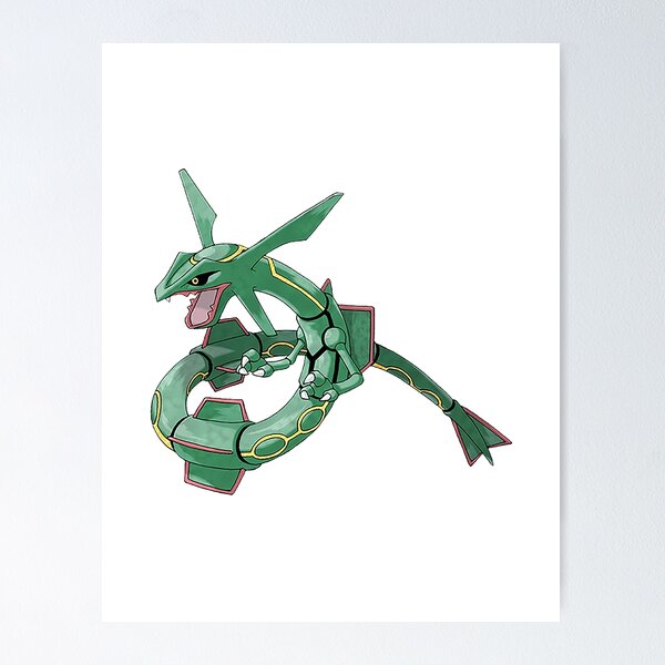 My mega-rayquaza painting : r/Pokemonart