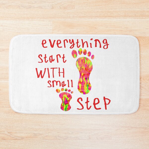 Item preview, Everything start with small step designed and sold by kinpirks.