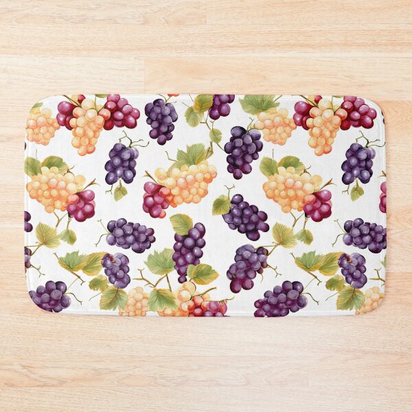 Item preview, Colorful Collection Of Grapes Fruit Pattern designed and sold by Wonder Of Light.
