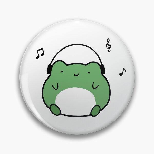 Item preview, Music Frog designed and sold by inksycutsy.
