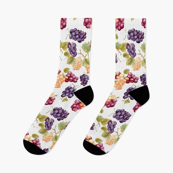 Item preview, Colorful Collection Of Grapes Fruit Pattern designed and sold by Wonder Of Light.