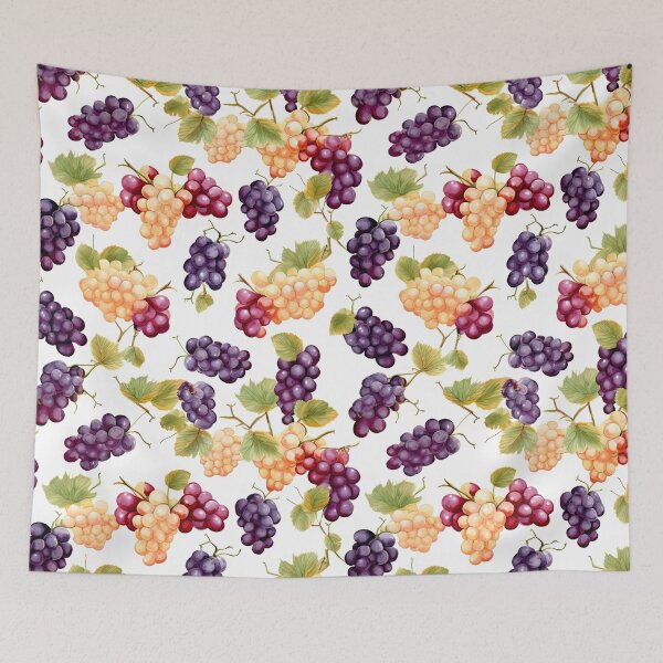 Item preview, Colorful Collection Of Grapes Fruit Pattern designed and sold by Wonder Of Light.