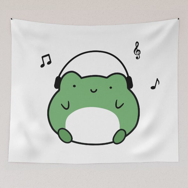 Item preview, Music Frog designed and sold by inksycutsy.