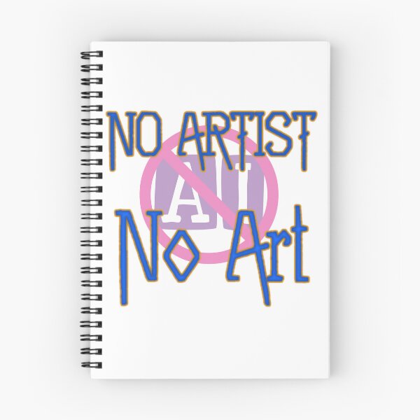 Item preview, No Artist - No Art - No AI designed and sold by EphemeraFibers.