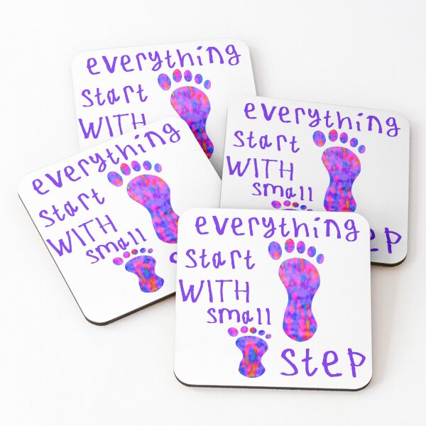Item preview, Everything start with small step designed and sold by kinpirks.