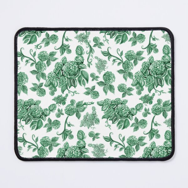 Item preview, Green Hydrangea Floral Print with Hidden Mickeys designed and sold by PrissDodrill-86.