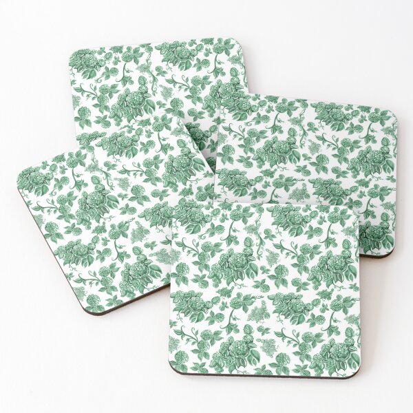 Item preview, Green Hydrangea Floral Print with Hidden Mickeys designed and sold by PrissDodrill-86.