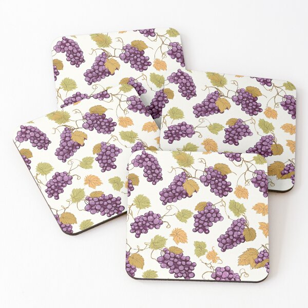Item preview, Colorful Collection Of Grapes Fruit Pattern designed and sold by Wonder Of Light.