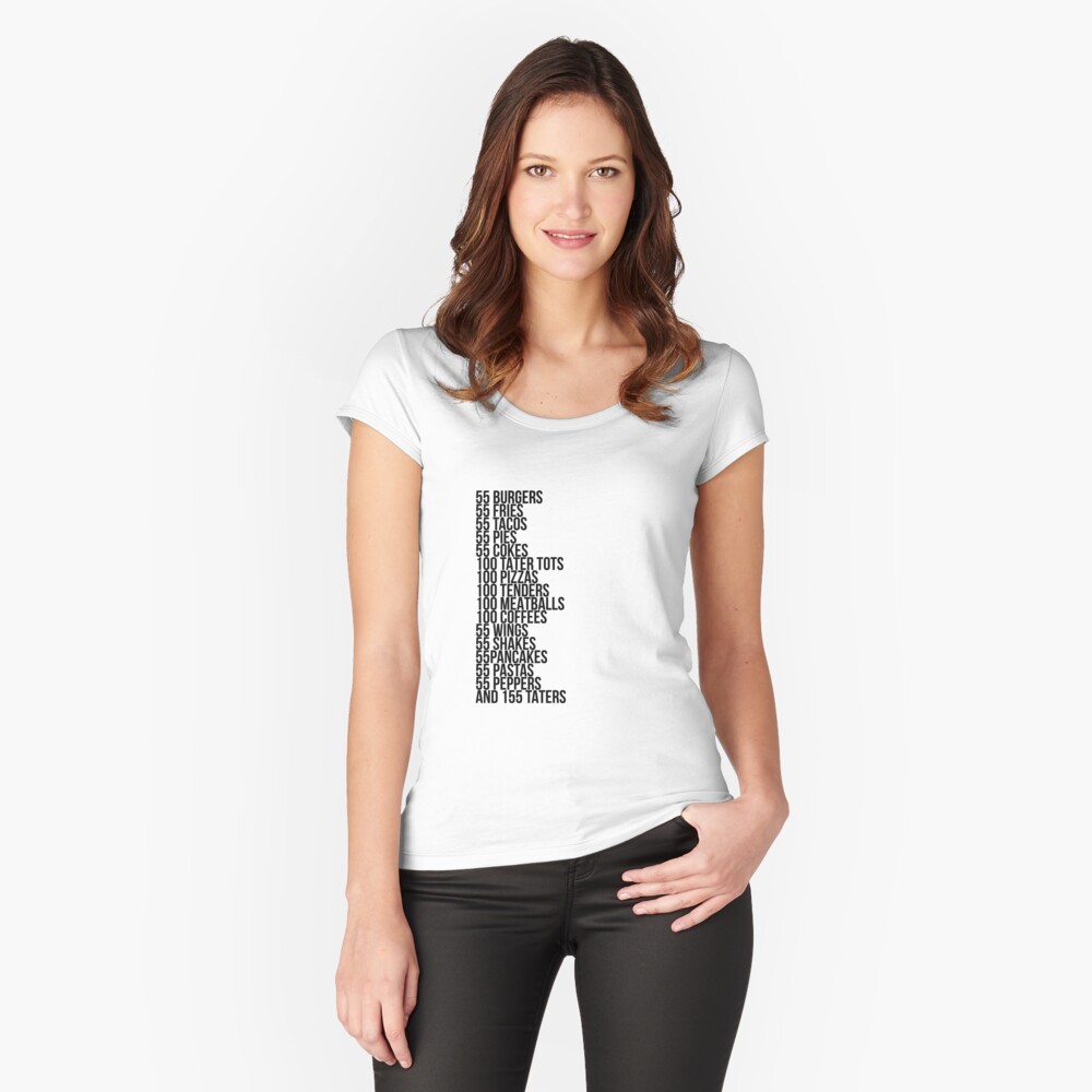 Item preview, Fitted Scoop T-Shirt designed and sold by HappySadDesign.