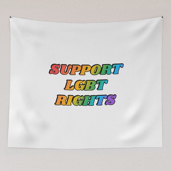 Item preview,  Support LGBT Rights rainbow - Pride Allyship designed and sold by Inspirationmotivation.
