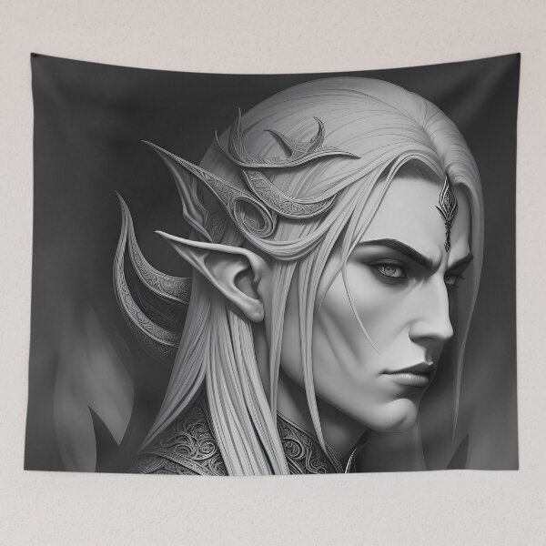 Item preview, Dark Fantasy Male Marbleborn Character 62 designed and sold by Inspire-Imagery.