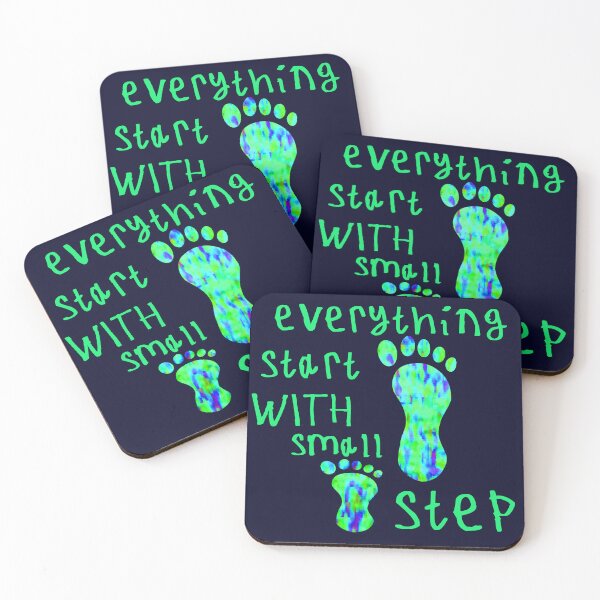 Item preview, Everything start with small step designed and sold by kinpirks.