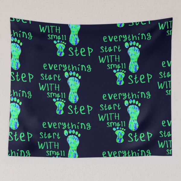 Item preview, Everything start with small step designed and sold by kinpirks.