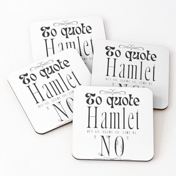 Item preview, Hamlet quote designed and sold by Backstage by Leyzel.