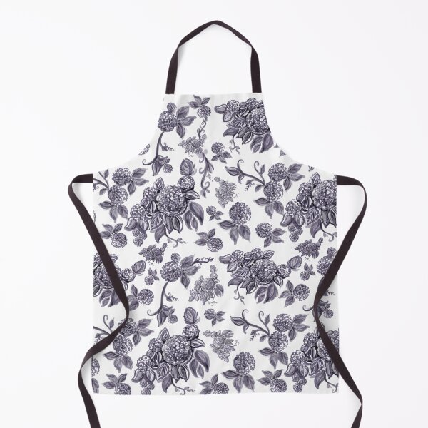 Item preview, Grey Hydrangea Floral Print with Hidden Mickeys designed and sold by PrissDodrill-86.