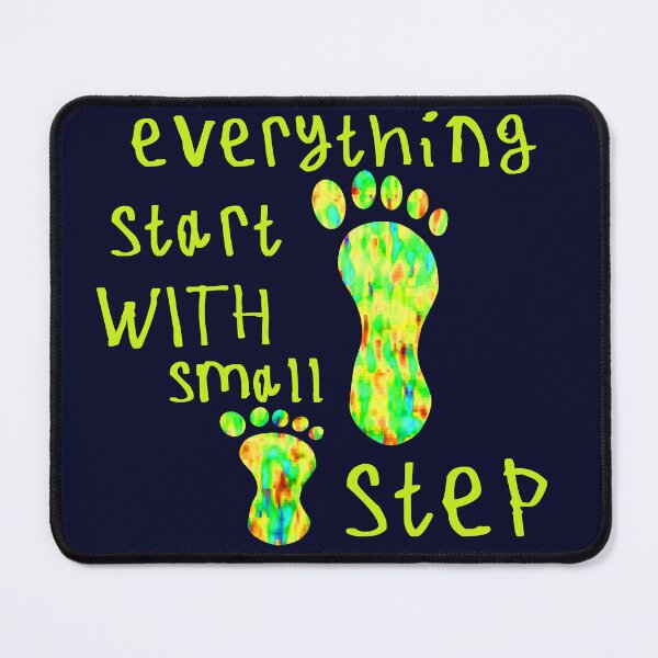Item preview, Everything start with small step designed and sold by kinpirks.