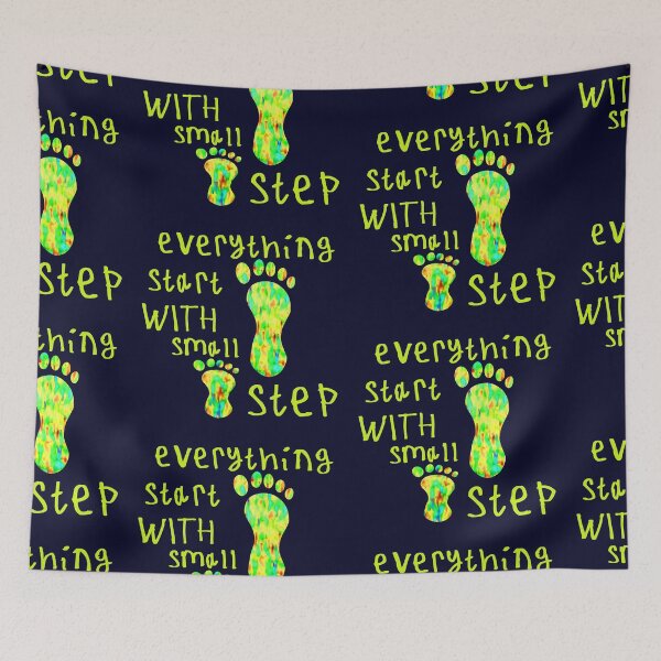 Item preview, Everything start with small step designed and sold by kinpirks.