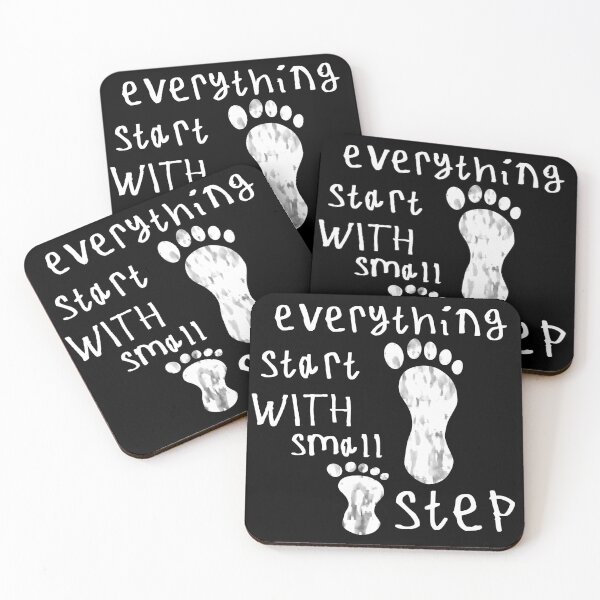 Item preview, Everything start with small step designed and sold by kinpirks.
