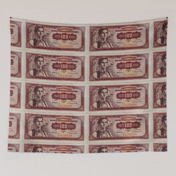 Item preview, Vintage Yugoslavia dinar banknote designed and sold by SvarunPogani.