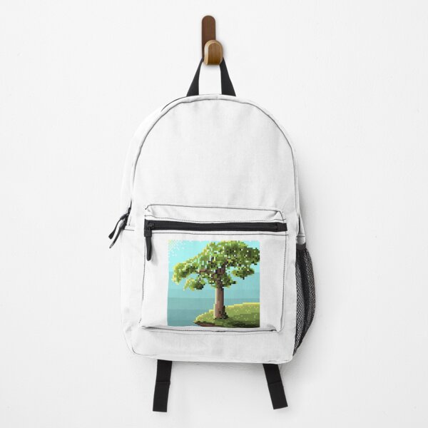 Item preview, Cliff Tree Pixel Art | Summer Design designed and sold by anycolorart.