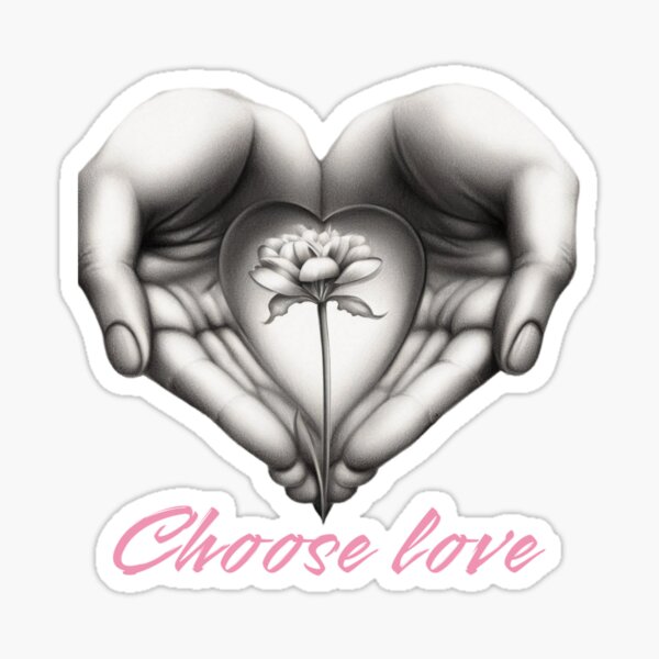 Item preview, Choose love  designed and sold by Merelita.