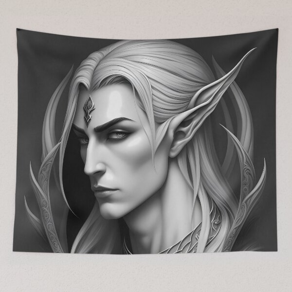 Item preview, Dark Fantasy Male Marbleborn Character 61 designed and sold by Inspire-Imagery.