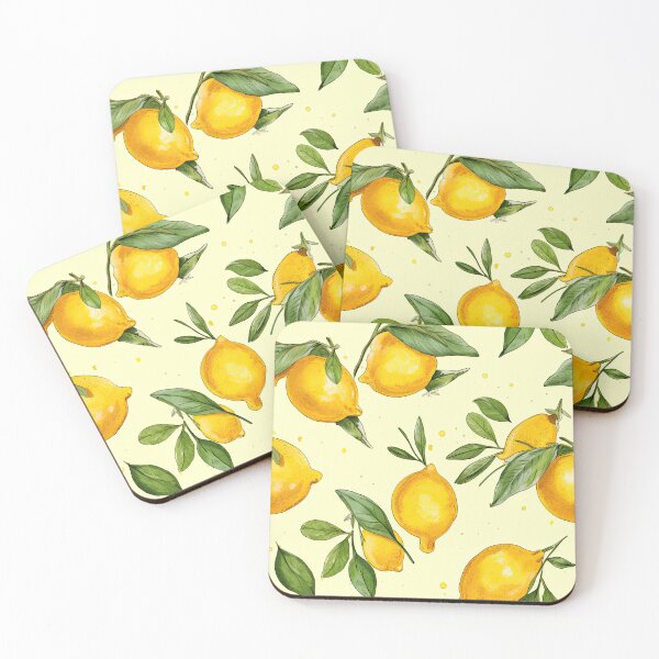 Item preview, Colorful Lemons Fruit Pattern designed and sold by Wonder Of Light.