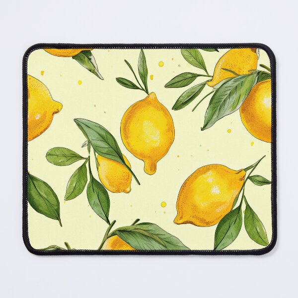 Item preview, Colorful Lemons Fruit Pattern designed and sold by Wonder Of Light.