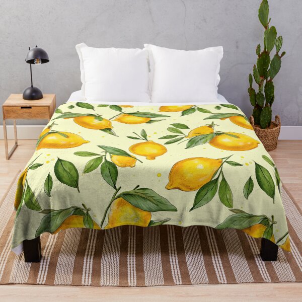 Item preview, Colorful Lemons Fruit Pattern designed and sold by Wonder Of Light.