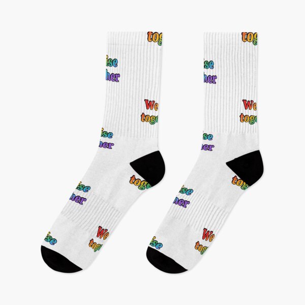 Item preview, We Rise Together - LGBT pride slogans gay queer rainbow designed and sold by Inspirationmotivation.