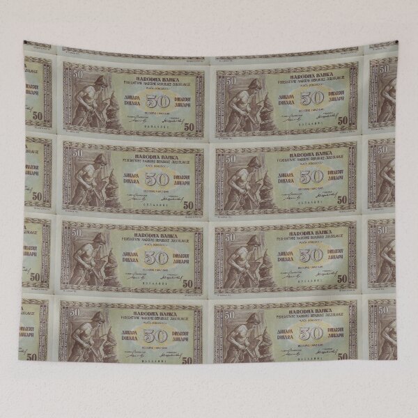 Item preview, Copy of Vintage Yugoslavia dinar banknote designed and sold by SvarunPogani.