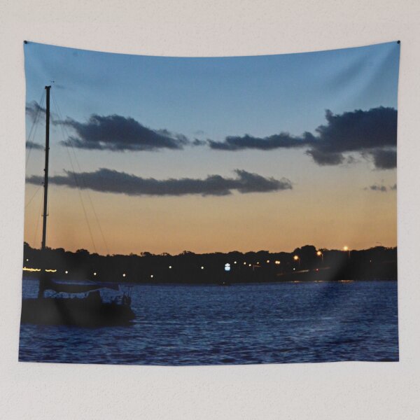 Item preview, Pumicestone passage - summer evening designed and sold by Kerry LeBoutillier.