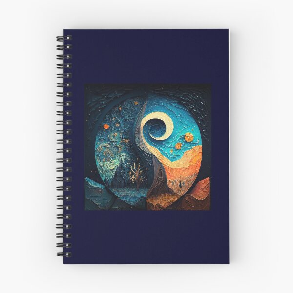 Item preview, Van Gogh yin yang dream 1/3 designed and sold by ArtCastGallery.