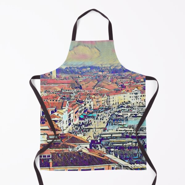 Item preview, VENICE FROM SAN MARCOS SQUARE CAMPANILE designed and sold by ArtbyRolleen.