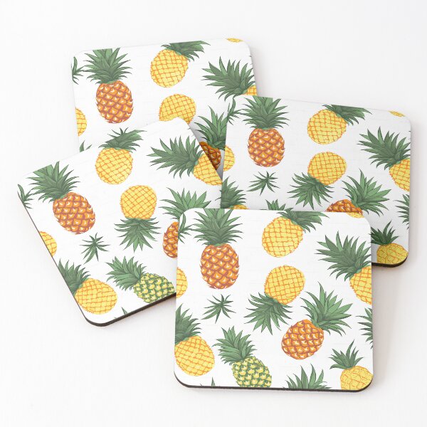 Item preview, Colorful Pineapples Fruit Pattern designed and sold by Wonder Of Light.