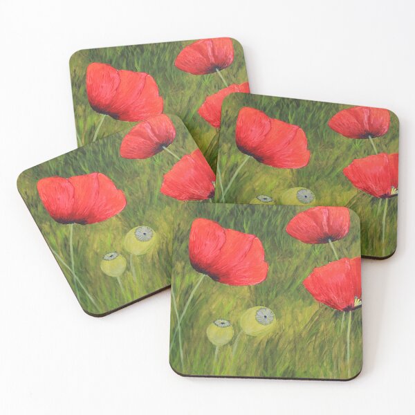 Item preview, Poppy Field designed and sold by Andrea Meyer Malerei .