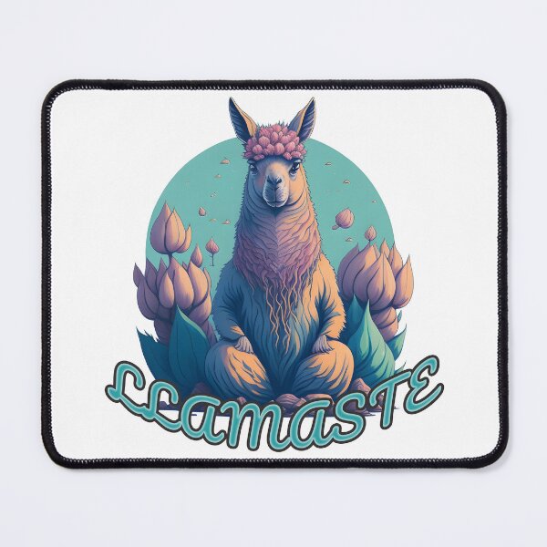 Item preview, Llama in a Lotus Pose - Yoga Namaste designed and sold by Beyond-Summit.