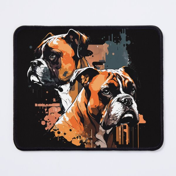 Item preview, Boxers, Friendly and Energetic Dogs designed and sold by MVDigitalArt.