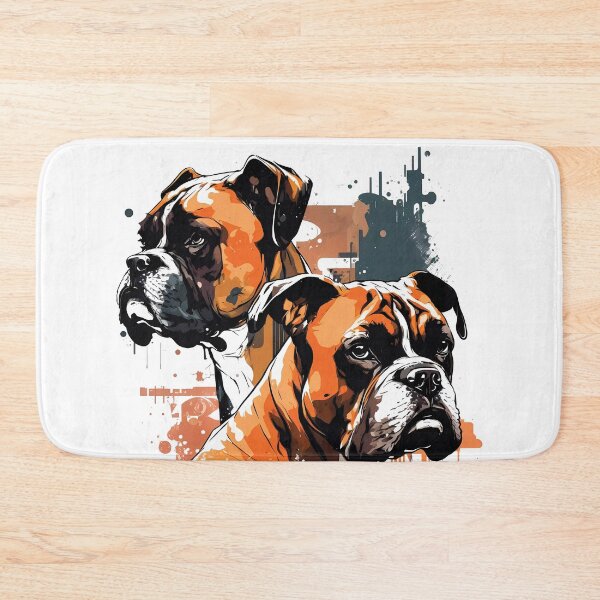 Item preview, Boxers, Friendly and Energetic Dogs designed and sold by MVDigitalArt.