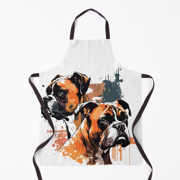 Item preview, Boxers, Friendly and Energetic Dogs designed and sold by MVDigitalArt.