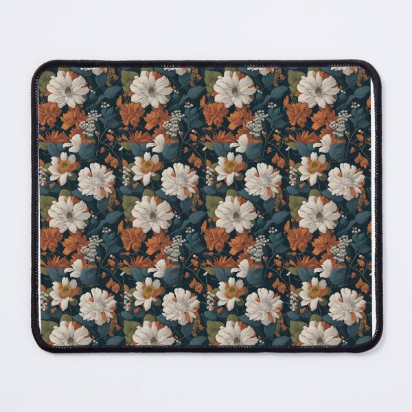 Item preview, vintage flower, 70s, multiple wild flowers, luxury, shiny, Seamless patterns, repeating patterns design, fabric art, flat illustration designed and sold by Oussamamehenni.