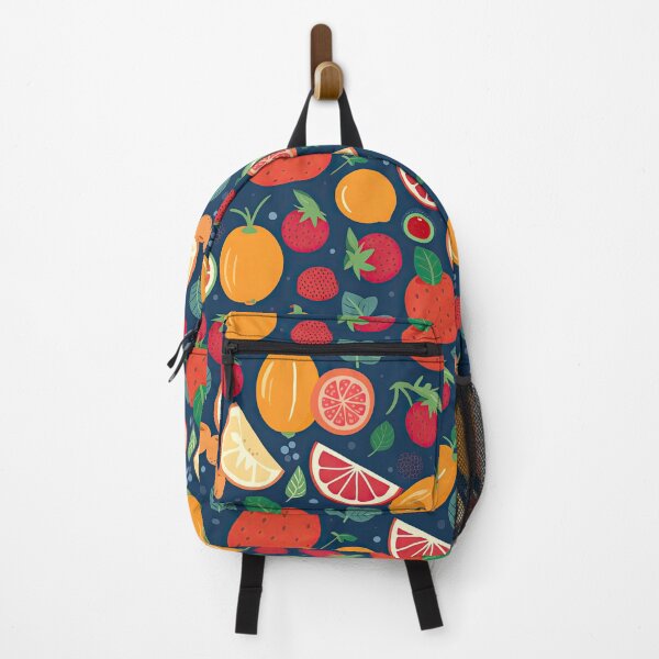 Item preview, Colorful Oranges And Strawberries Fruit Pattern designed and sold by Wonder Of Light.