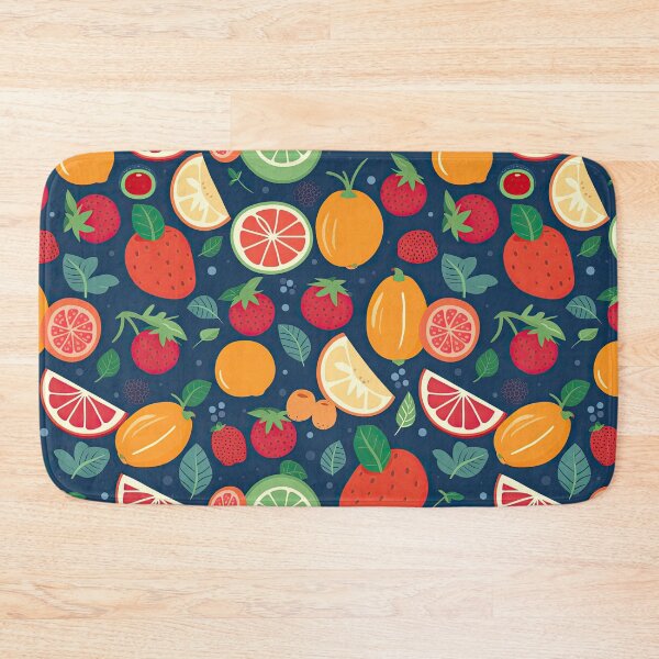 Item preview, Colorful Oranges And Strawberries Fruit Pattern designed and sold by Wonder Of Light.