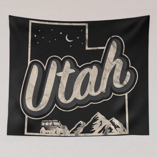 Item preview, Utah State Outline Off-Road designed and sold by creativearmory.