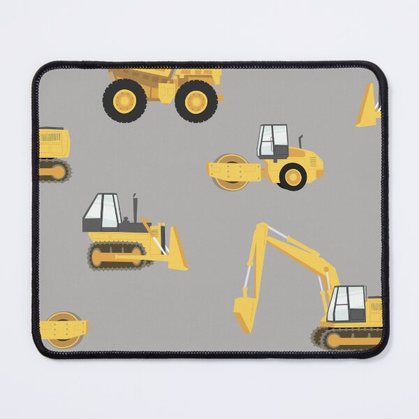 Item preview, construction trucks - gray designed and sold by littlearrow.