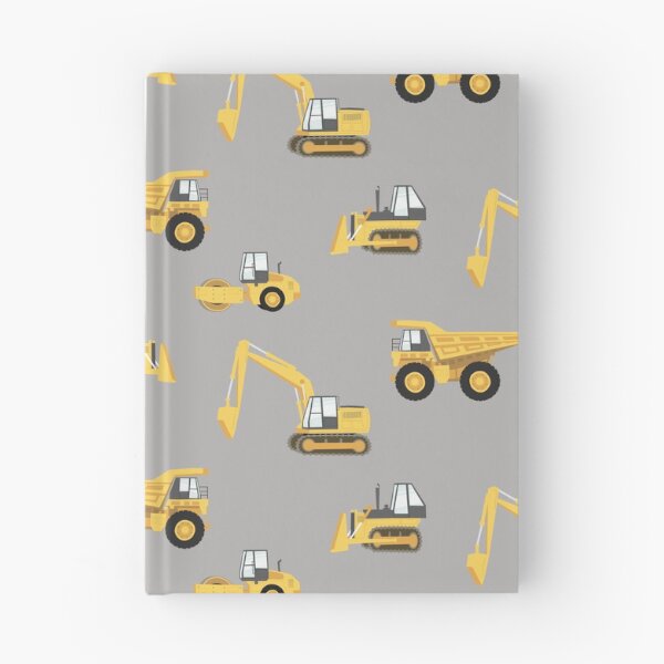 Item preview, construction trucks - gray designed and sold by littlearrow.