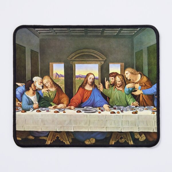 Item preview, Vintage Leonardo Da Vinci's Jesus Christ The Last Supper God Religion Faith Christian Crucifixion designed and sold by JRM Tees & More Store.